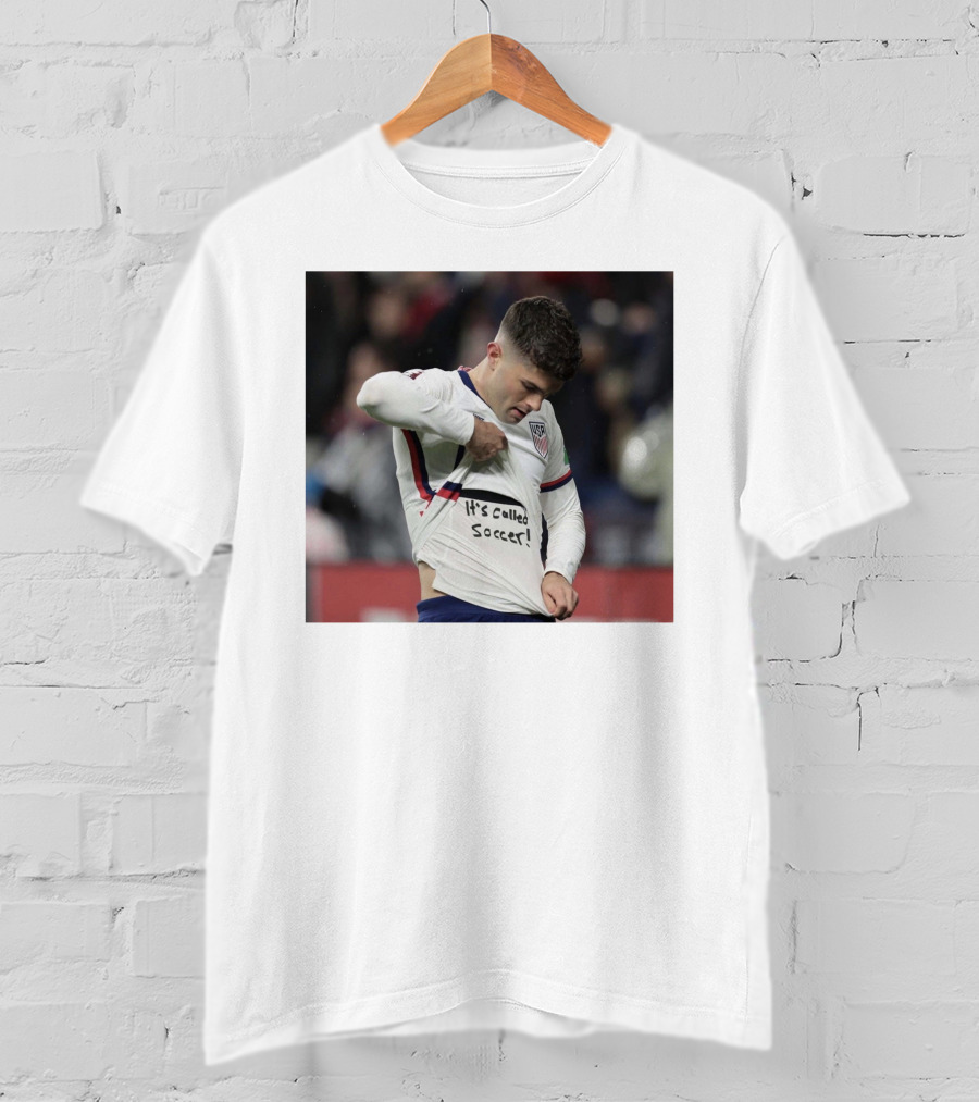 Usa Soccer It's Called Soccer Christian Pulisic Soccer T-Shirt