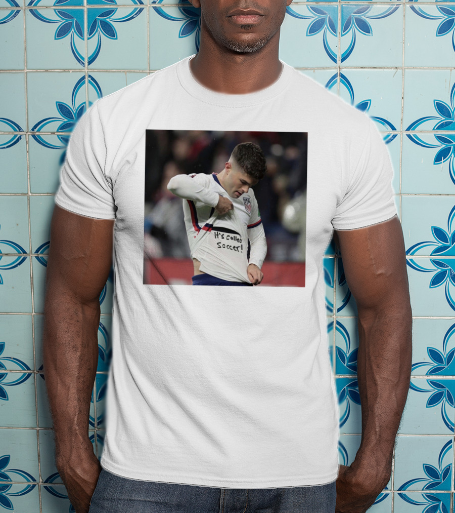 Usa Soccer It's Called Soccer Christian Pulisic Soccer T-Shirt