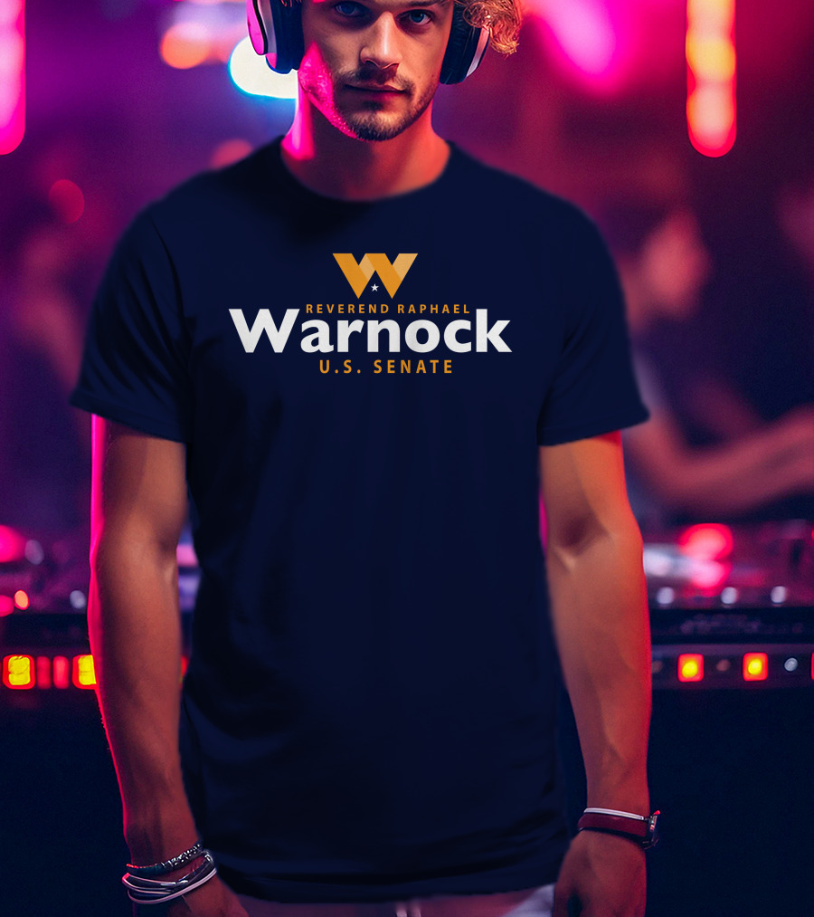 Reverend Raphael Warnock US Senate Team Warnock T-Shirt