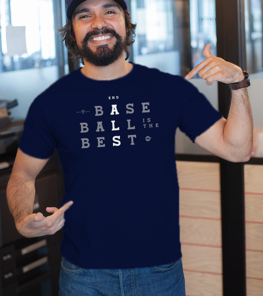 Pitchingninja End Baseball Is The Best Roto Wear T-Shirt