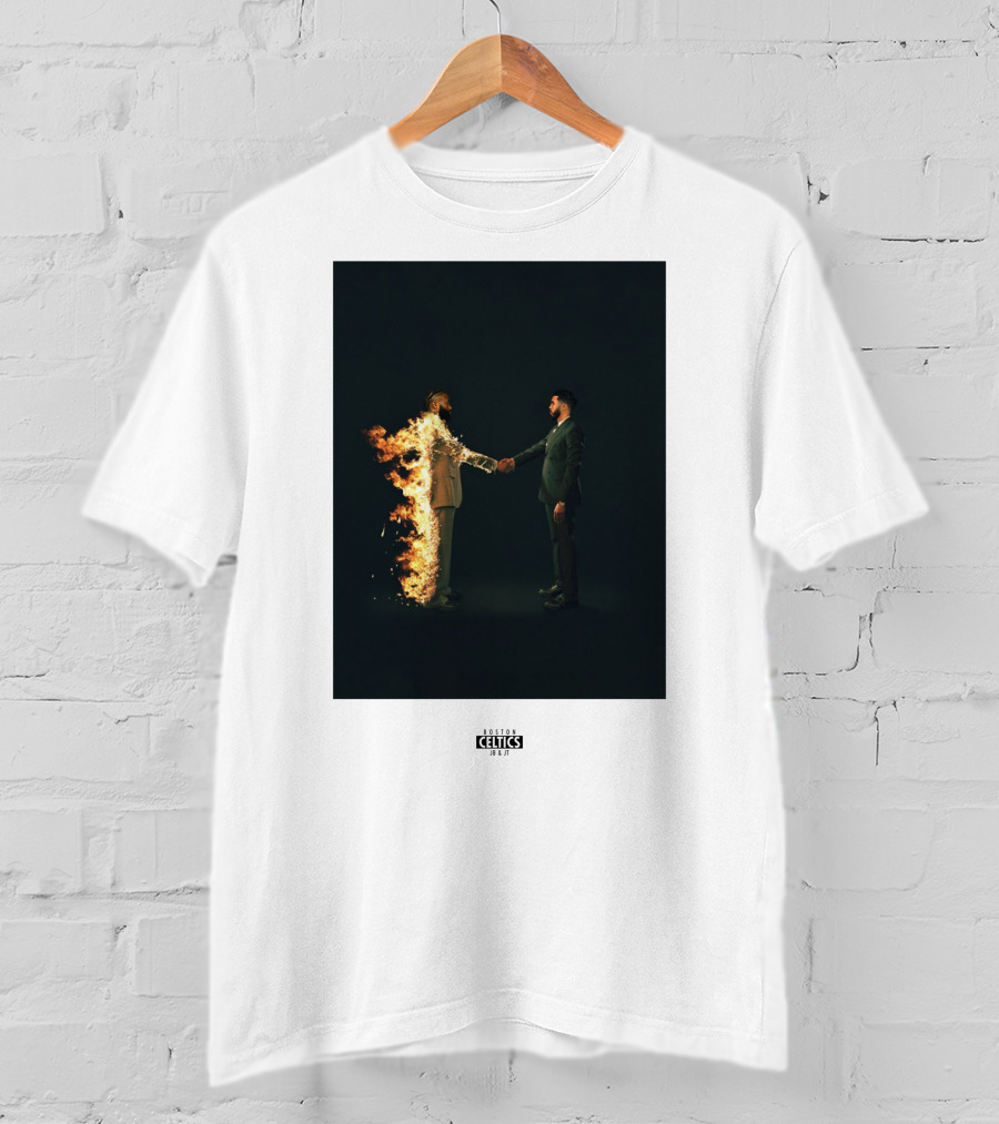 No Villains Only Heroes Boston Celtics Jaylen Brown Jayson Tatum T-Shirt