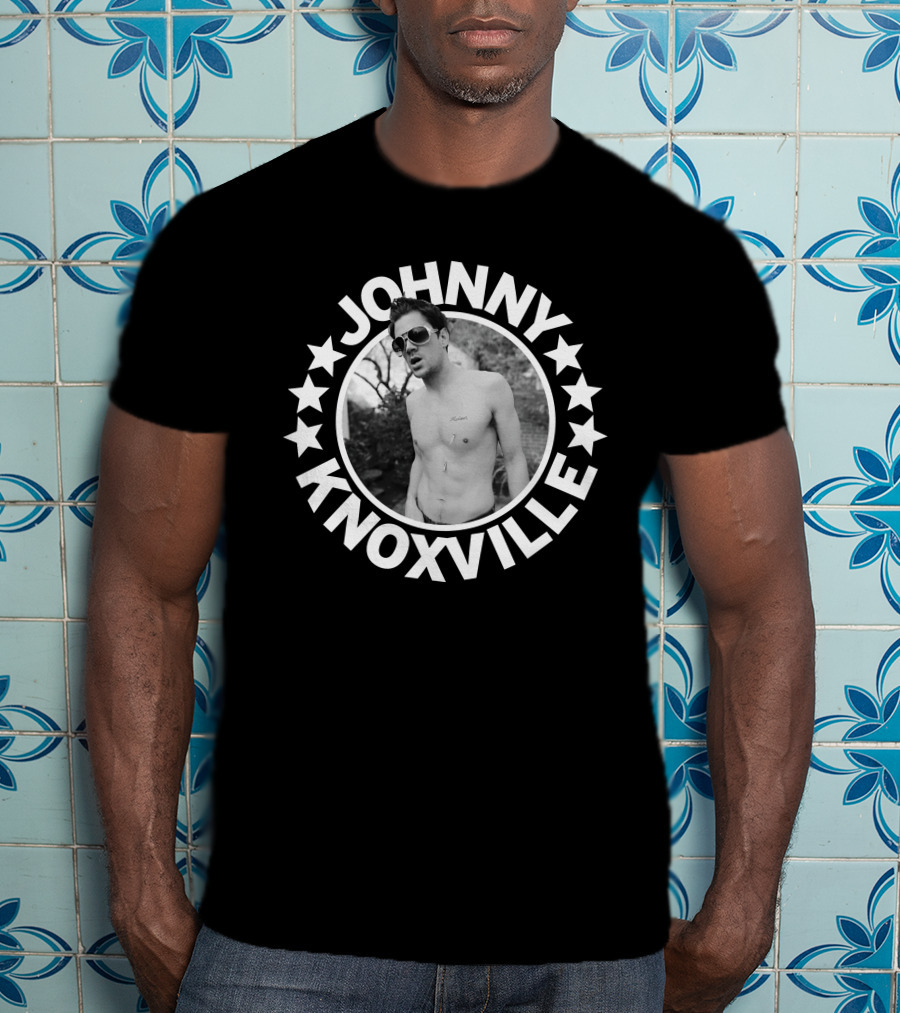 Johnny Knoxville Star Circle Tattoo T-Shirt