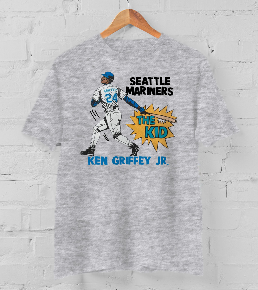 Seattle Mariners The Kid Ken Griffey Jr. 24 T-Shirt