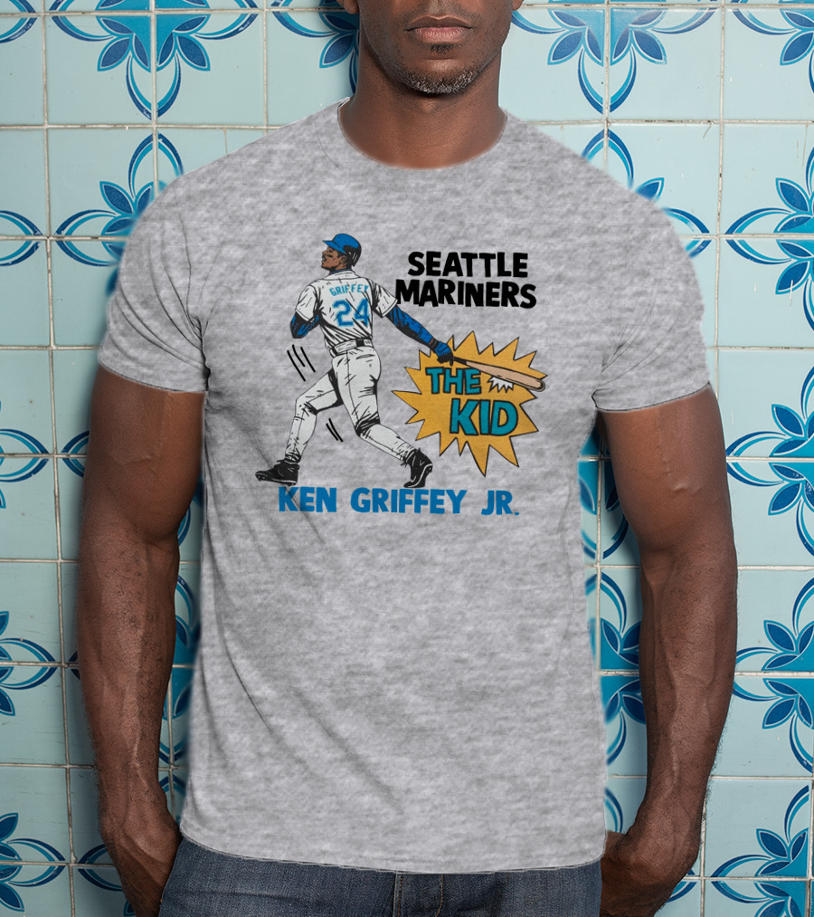 Seattle Mariners The Kid Ken Griffey Jr. 24 T-Shirt