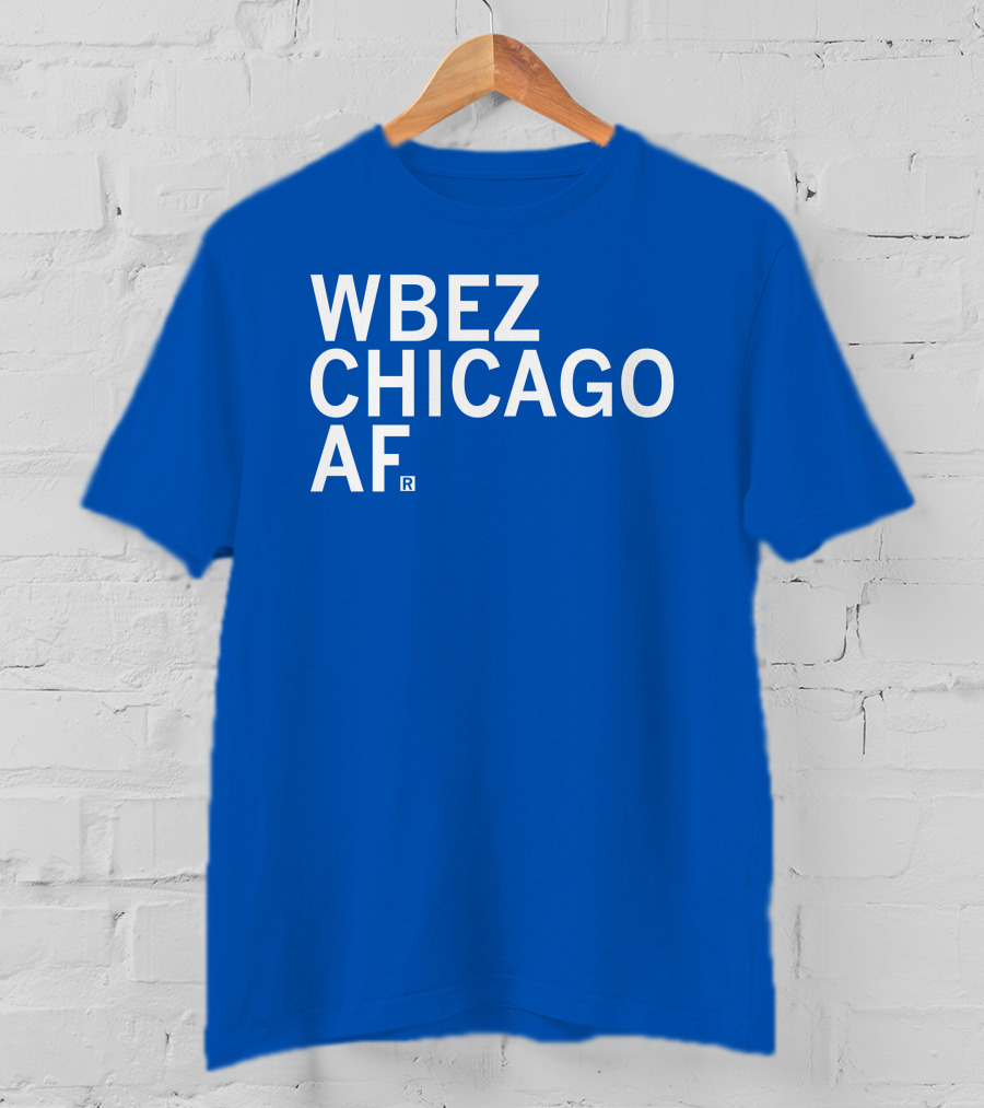WBEZ Chicago AF Raygun T-Shirt