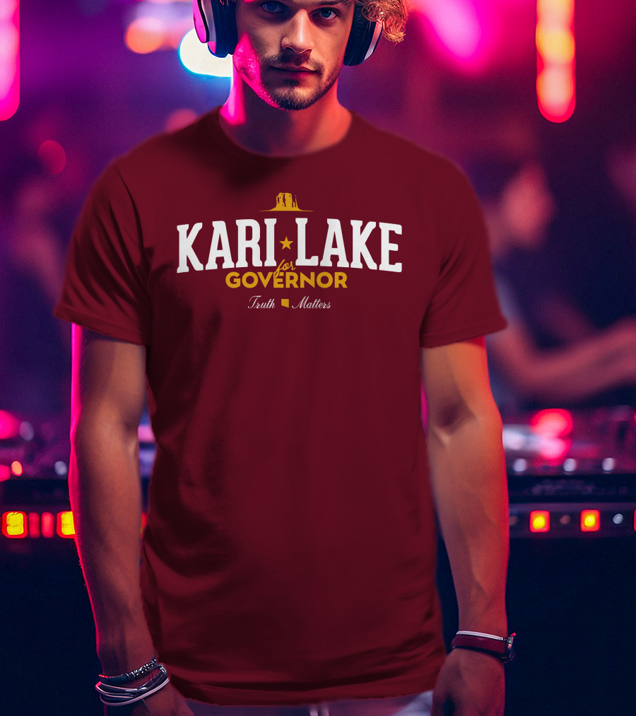 Matthew C Martinez Kari Lake For Governor Truth Matters T-Shirt