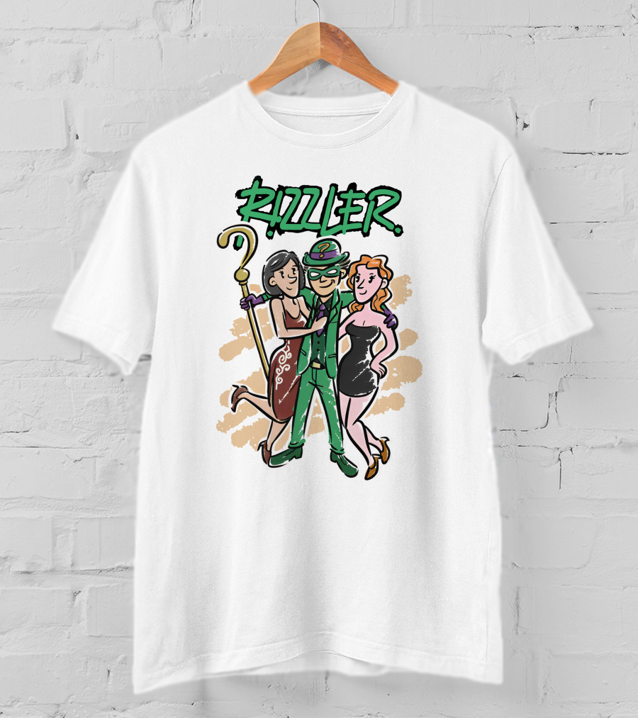 Rizzler Got Funny Merch Playful Villain With Stylish Women T-Shirt