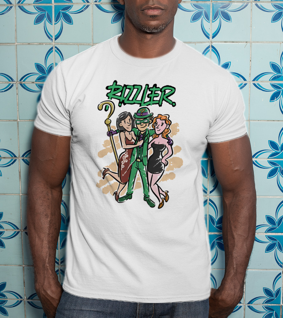 Rizzler Got Funny Merch Playful Villain With Stylish Women T-Shirt