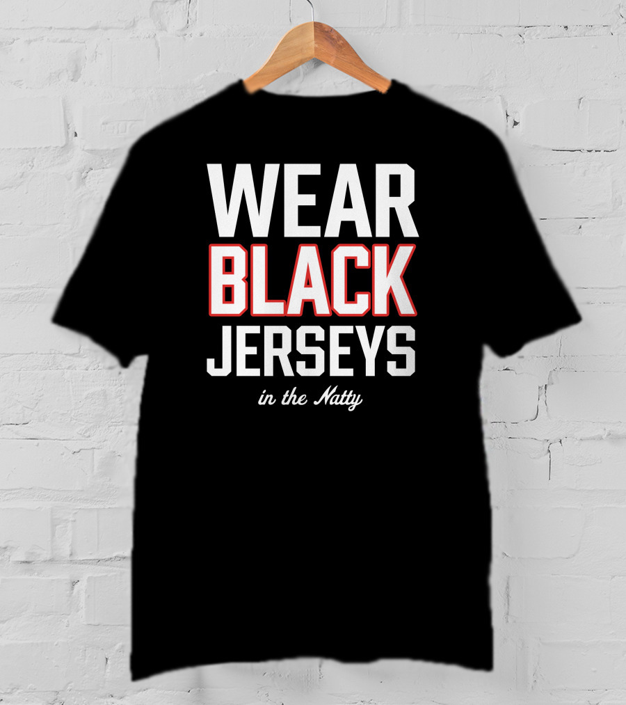 Stetson Bennett Wear Black Jerseys In The Natty T-Shirt