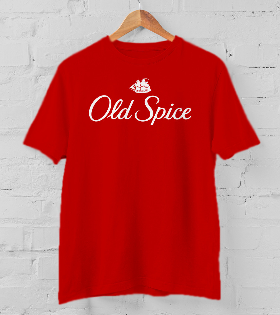 Old Spice Red Classic Ship T-Shirt
