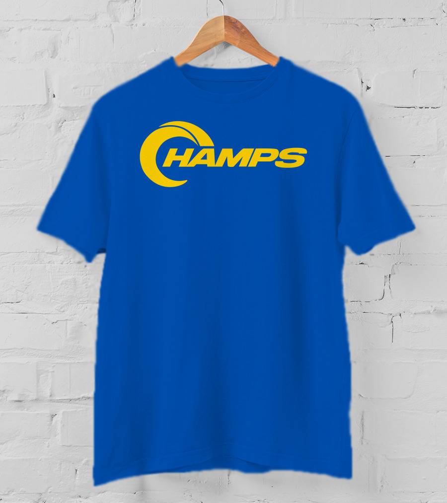 La Champs Danpatrick Yellow Crescent Rams Inspired Merch T-Shirt