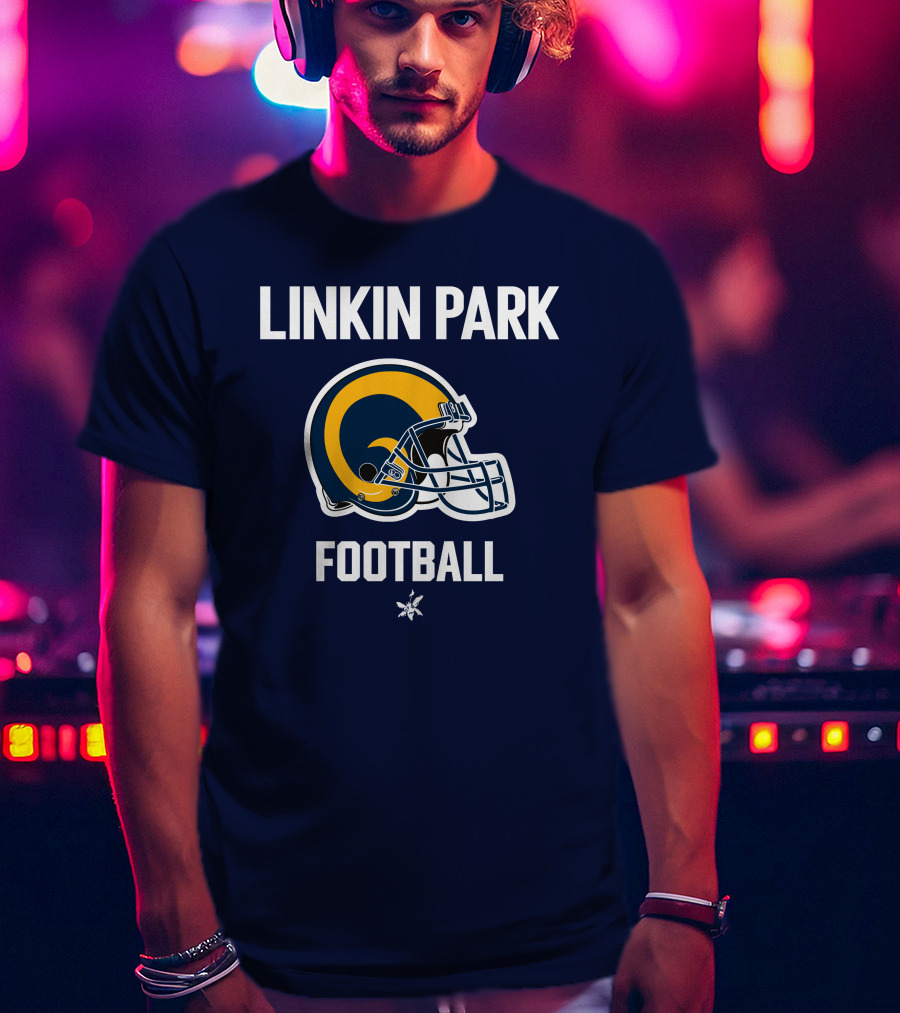 Linkin Park Football Helmet T-Shirt
