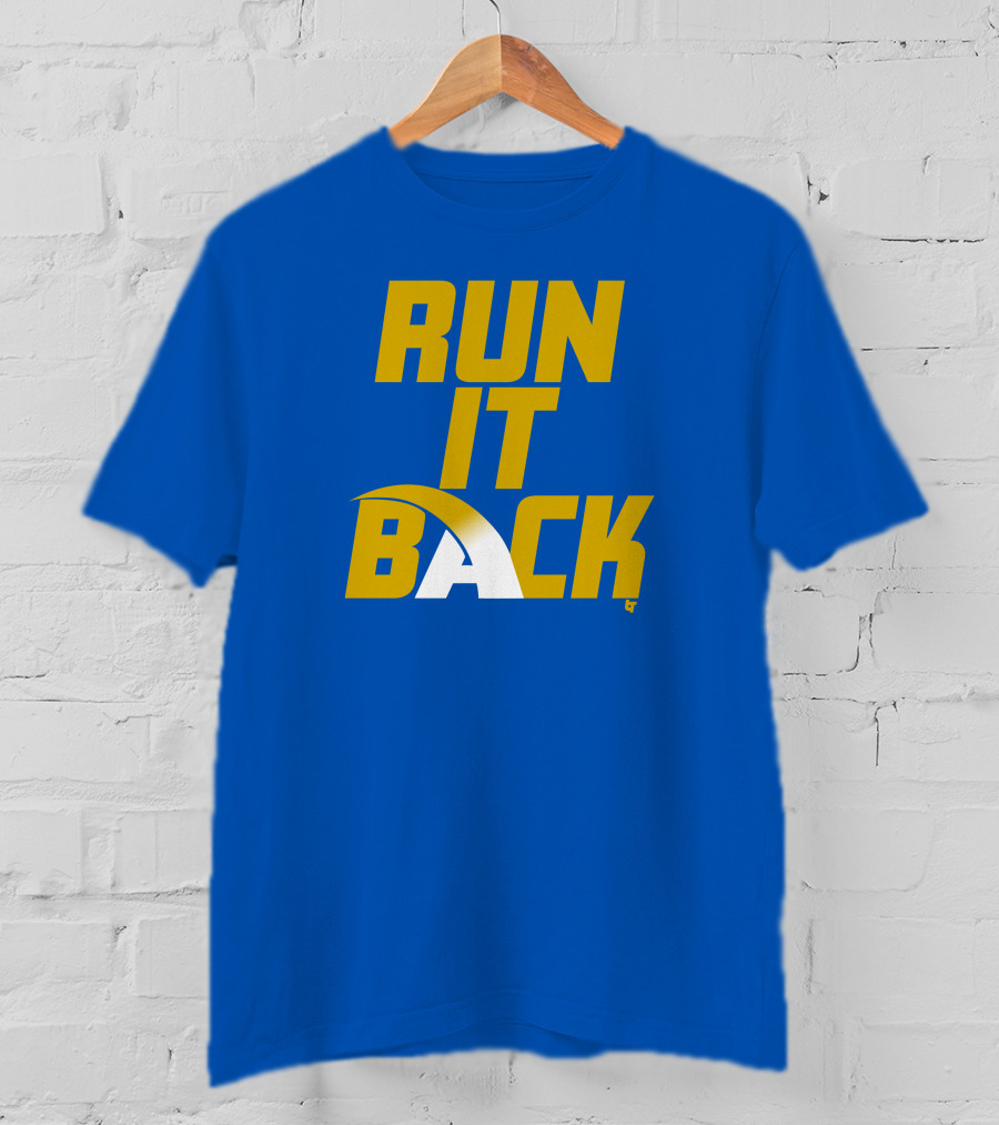 Run It Back Los Angeles Football Fan Merchandise T-Shirt