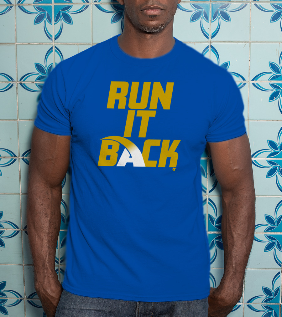 Run It Back Los Angeles Football Fan Merchandise T-Shirt