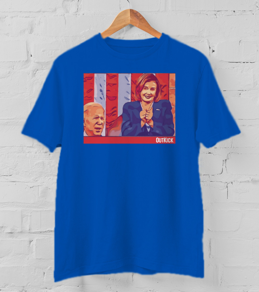 OutKick Creepy Pelosi Patriotic T-Shirt