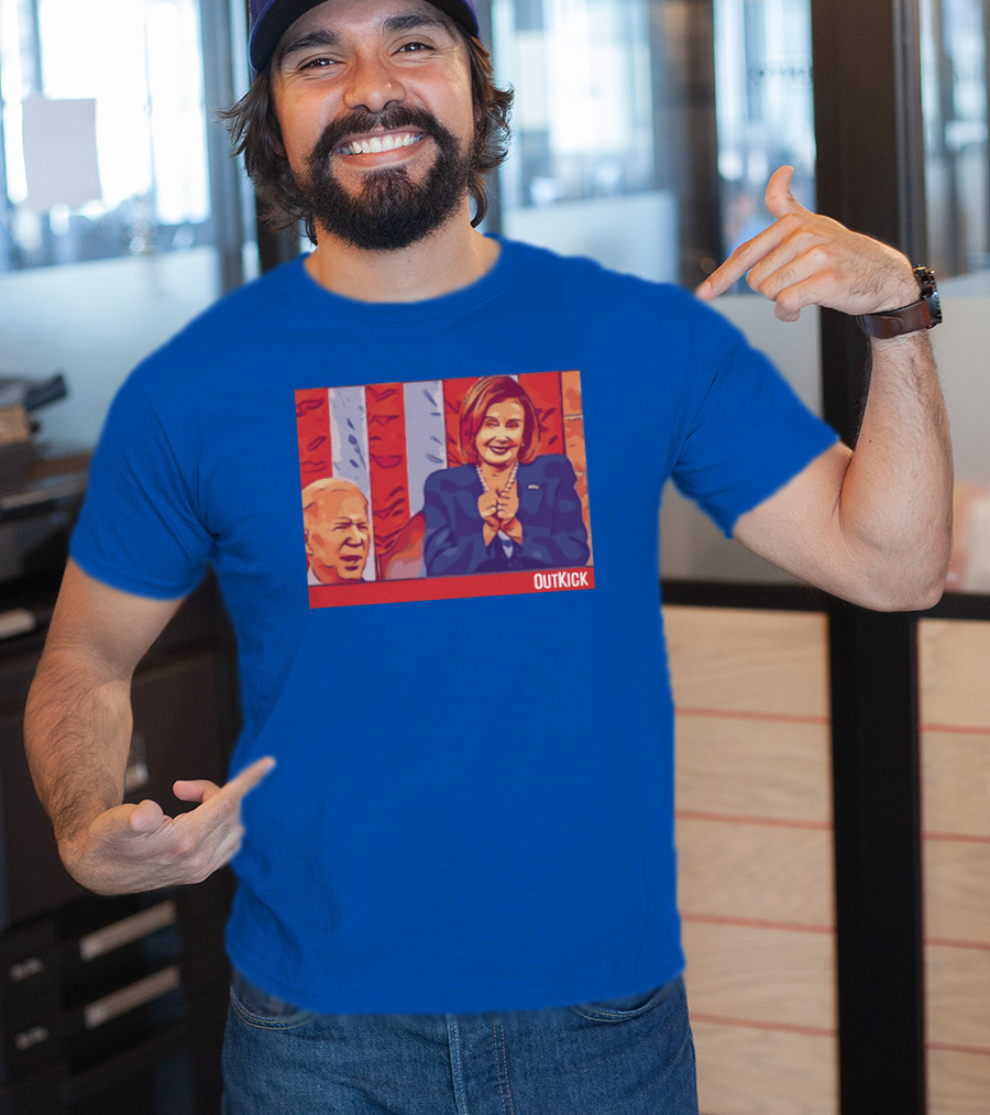 OutKick Creepy Pelosi Patriotic T-Shirt