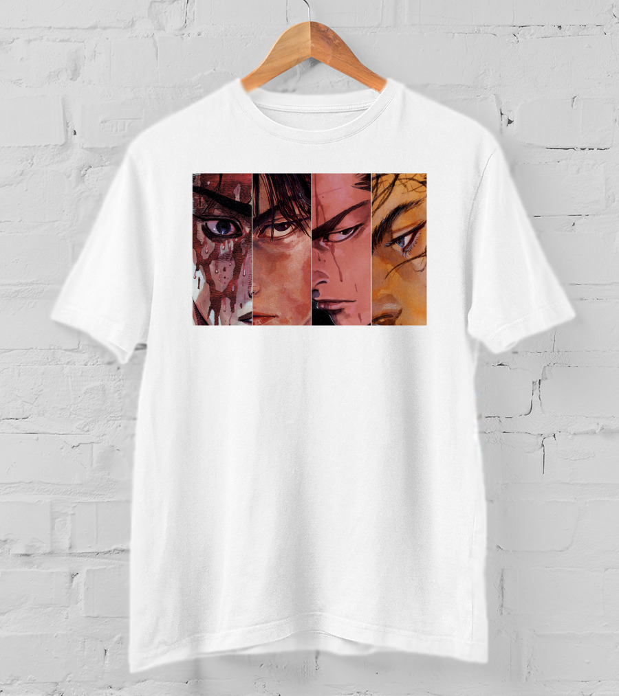 Vagabond Miyamoto Musashi Sasaki Takehiko Inoue Manga T-Shirt