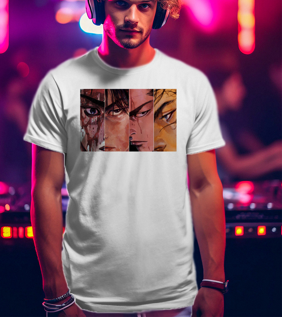 Vagabond Miyamoto Musashi Sasaki Takehiko Inoue Manga T-Shirt