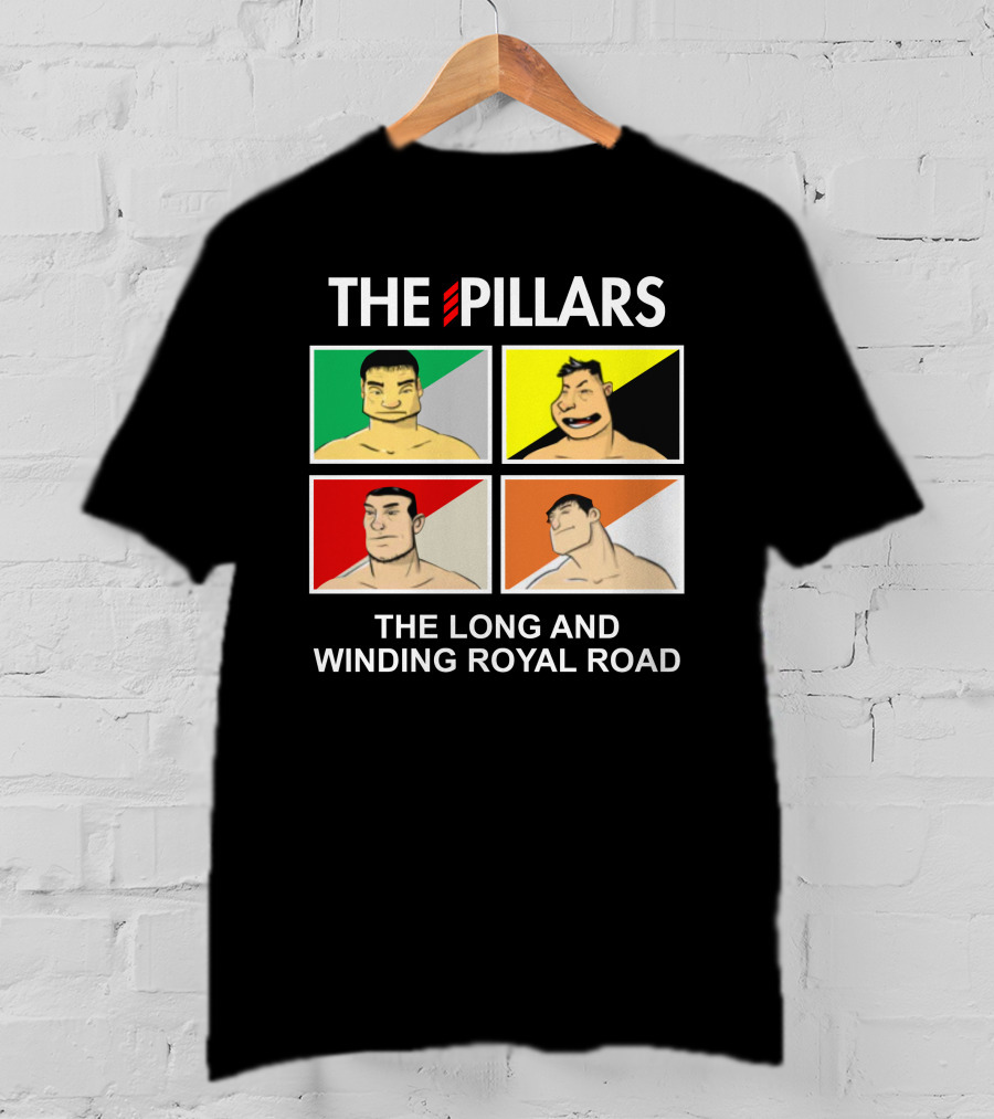 The Pillars The Long And Winding Royal Road Manga Cartoon Characters T-Shirt