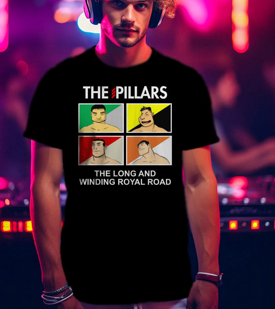 The Pillars The Long And Winding Royal Road Manga Cartoon Characters T-Shirt