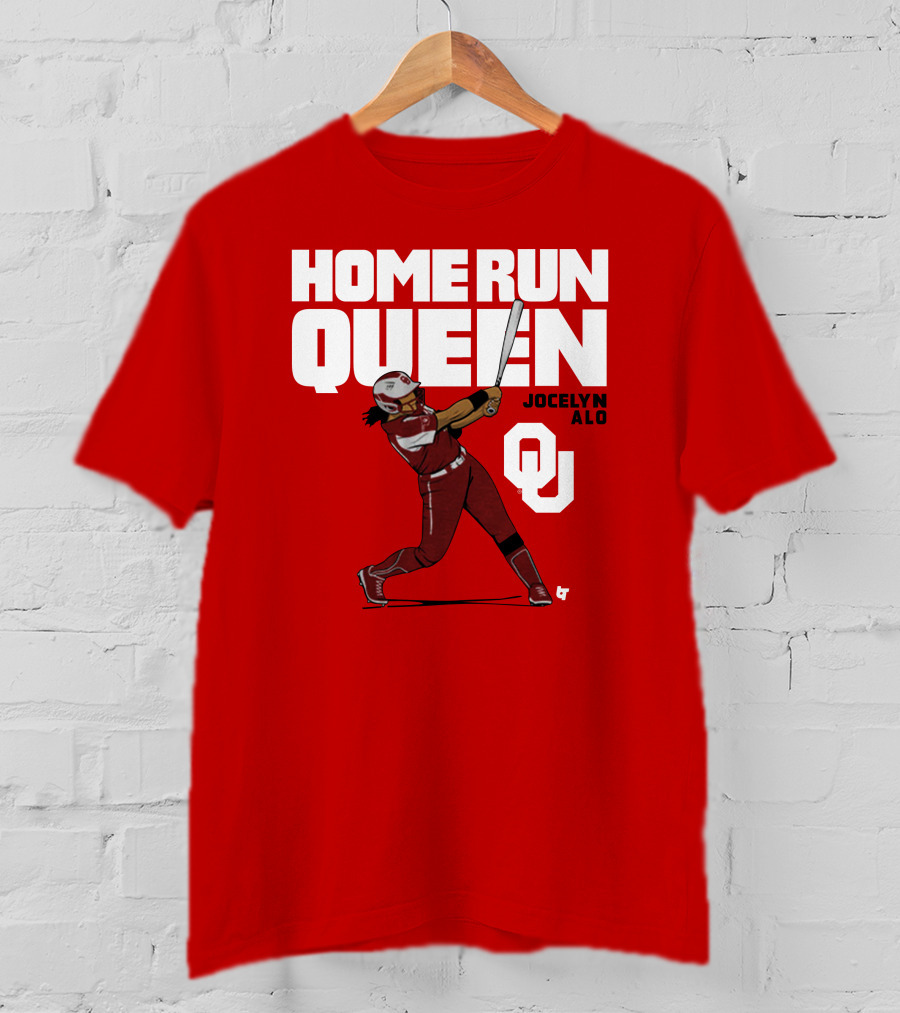 Home Run Queen Jocelyn Alo Oklahoma OU T-Shirt