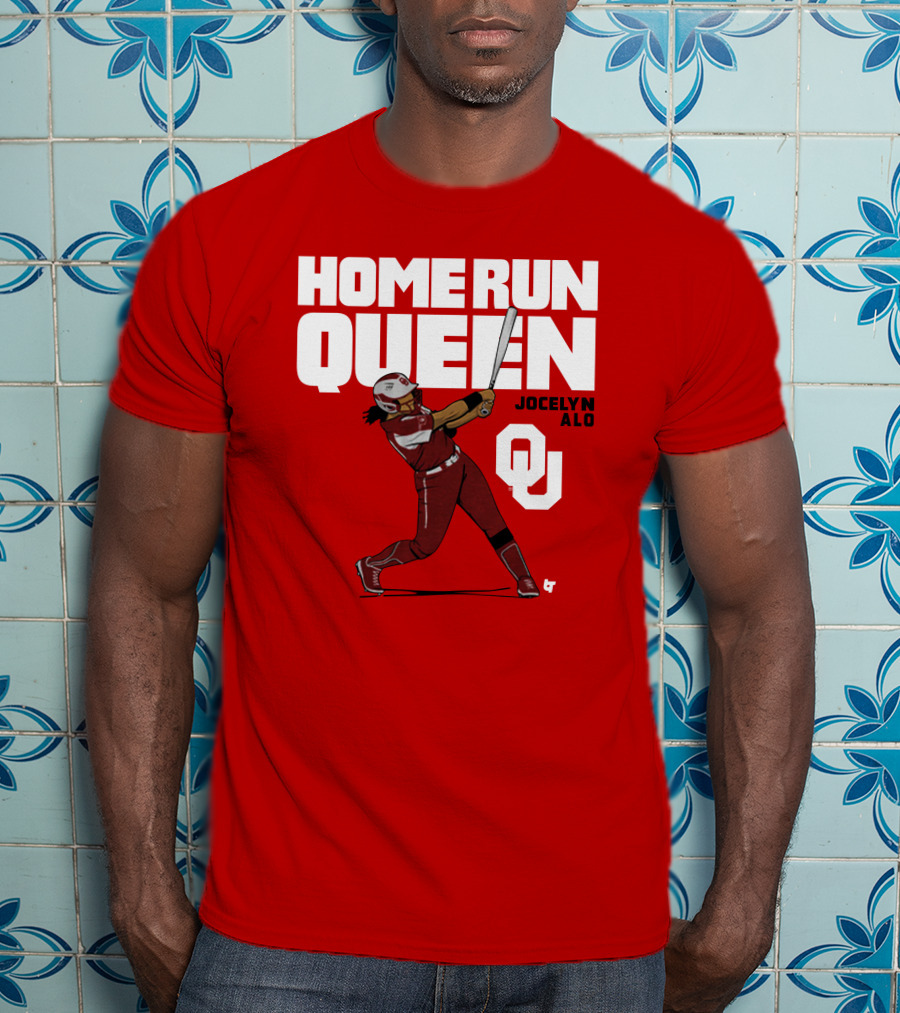 Home Run Queen Jocelyn Alo Oklahoma OU T-Shirt