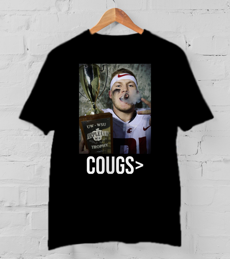 COUGS Apple Cup Trophy Victory WSU T-Shirt