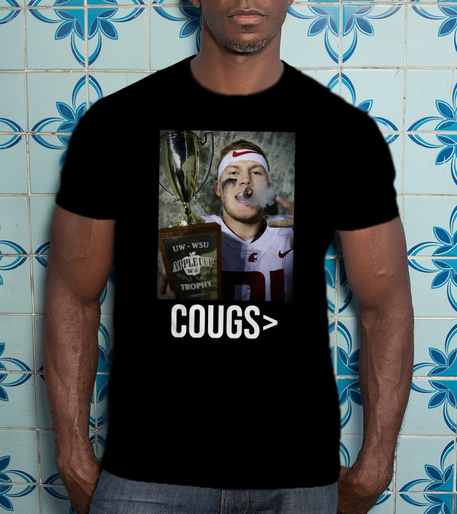 COUGS Apple Cup Trophy Victory WSU T-Shirt