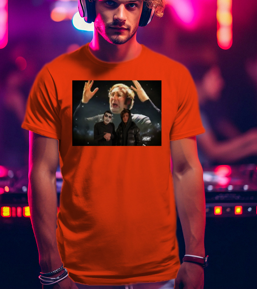 AEW Danhausen Hook Mind Blown Reaction Meme T-Shirt