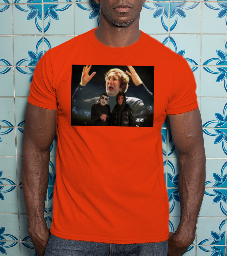 AEW Danhausen Hook Mind Blown Reaction Meme T-Shirt