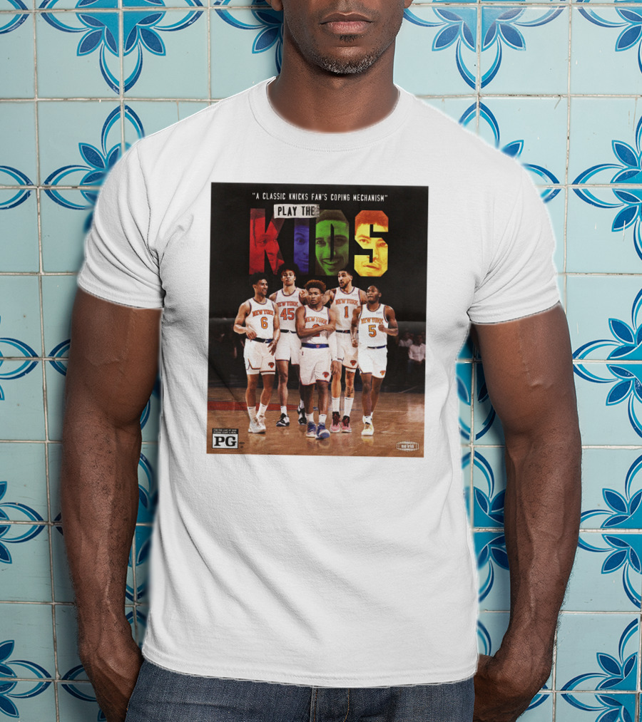 A Classic Knicks Fan Coping Mechanism Play The Kids T-Shirt