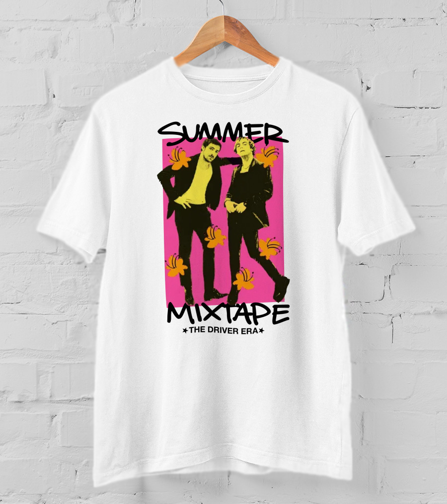 Summer Mixtape The Driver Era Neon Duo With Flowers T-Shirt