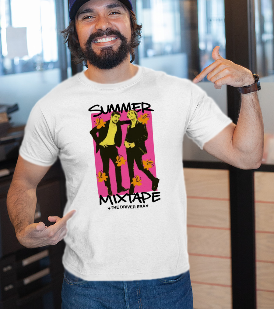 Summer Mixtape The Driver Era Neon Duo With Flowers T-Shirt