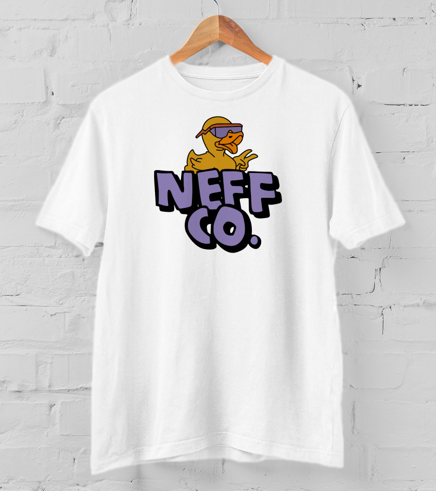 Neff Co Duck Peace Gesture Sunglasses T-Shirt