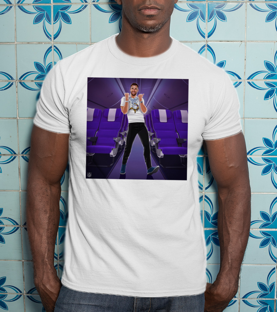Kirko And The Vikings Airplane T-Shirt