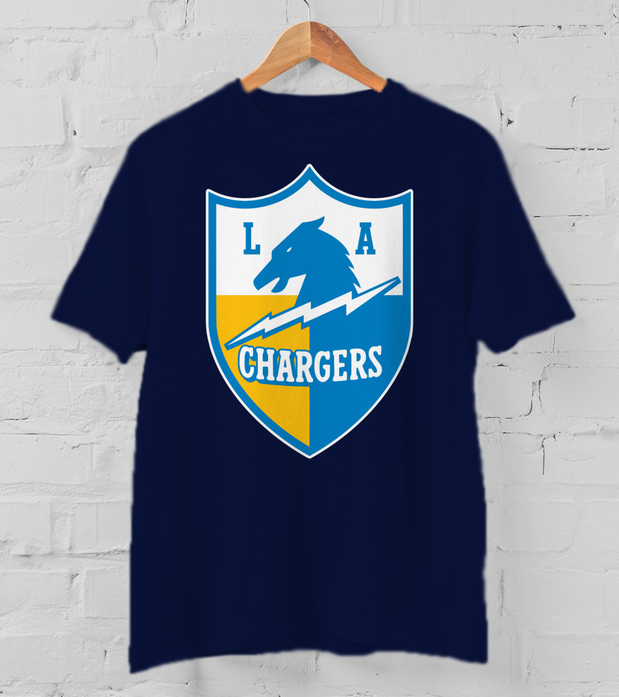 Los Angeles Chargers LA Shield Chargers Vintage T-Shirt