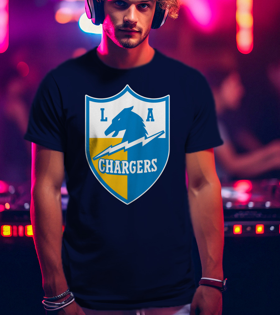 Los Angeles Chargers LA Shield Chargers Vintage T-Shirt