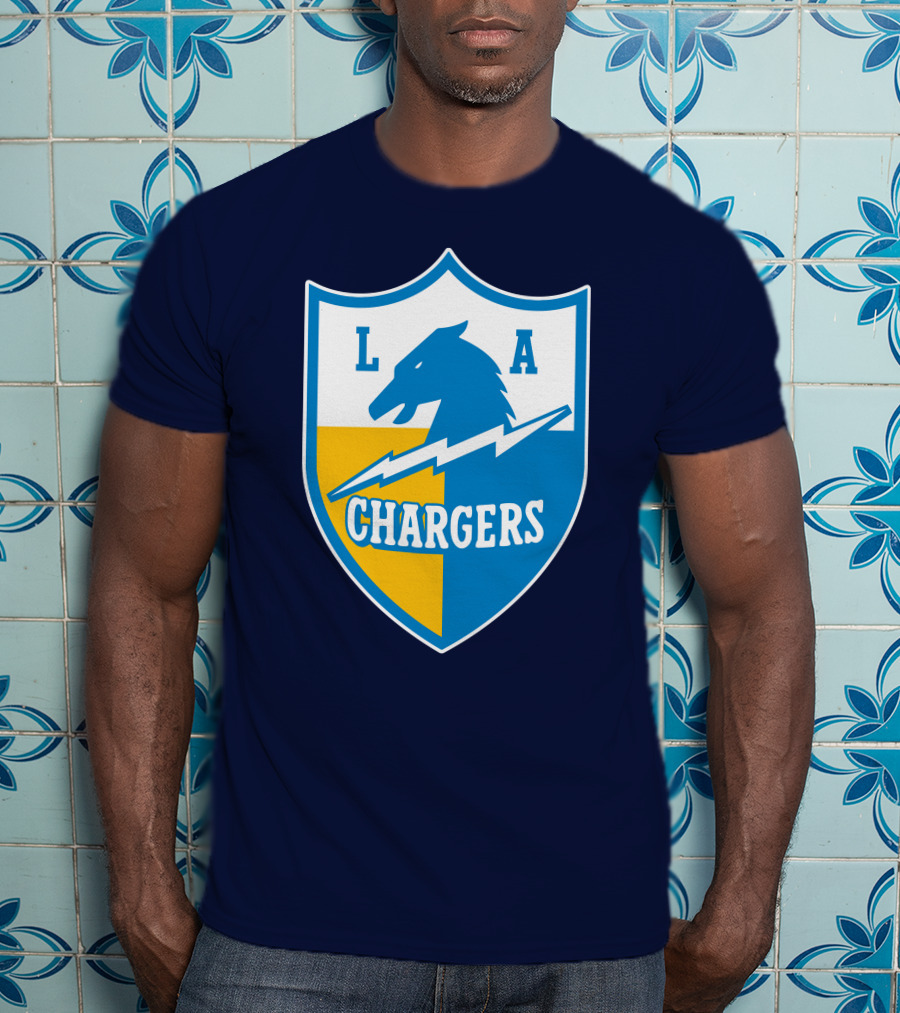 Los Angeles Chargers LA Shield Chargers Vintage T-Shirt