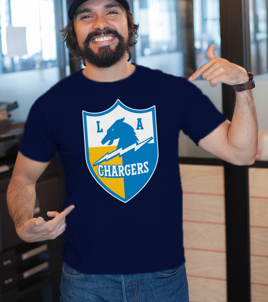 Los Angeles Chargers LA Shield Chargers Vintage T-Shirt
