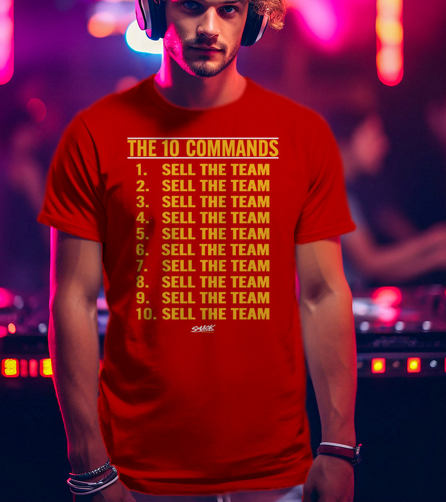 The 10 Commands Sell The Team Smack T-Shirt