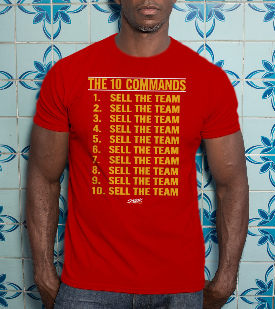 The 10 Commands Sell The Team Smack T-Shirt