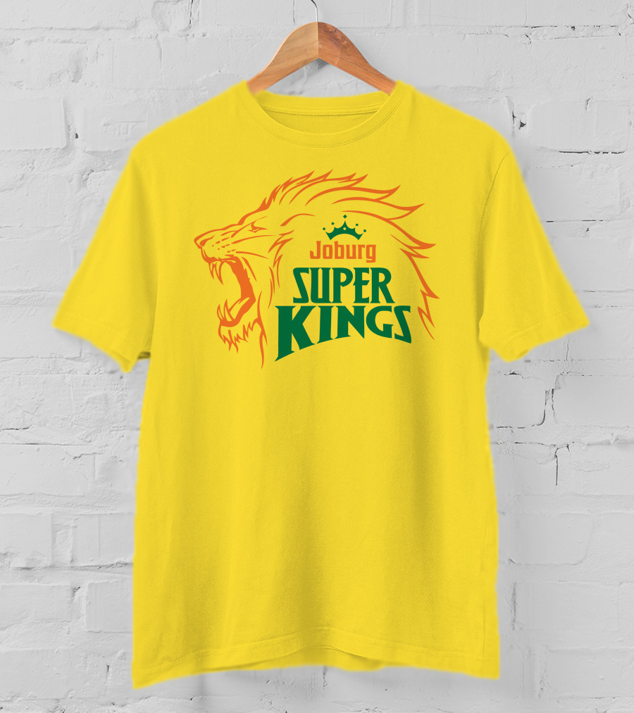 Joburg Super Kings Roaring Lion Emblem T-Shirt