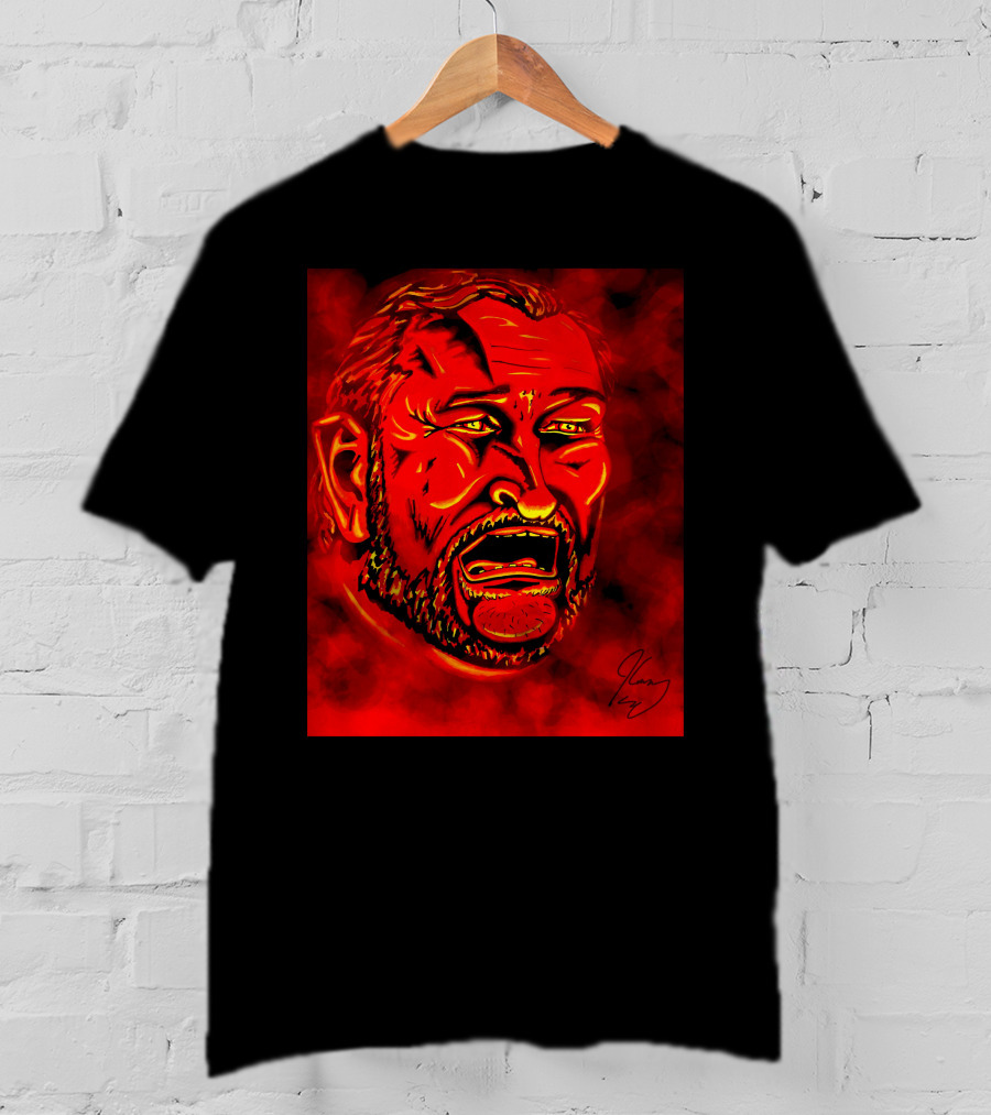 Ted Cruz Hell Red Cartoon Caricature Roast T-Shirt