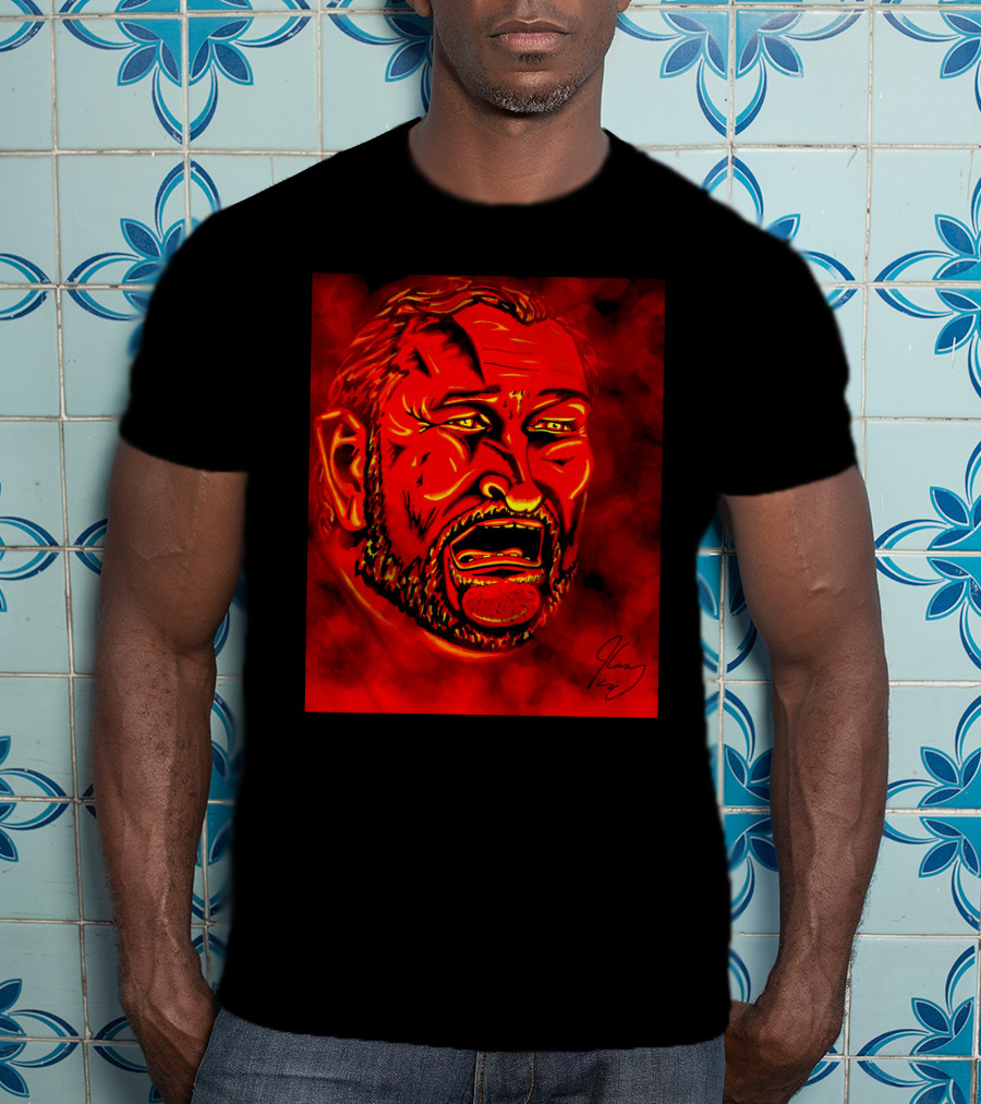 Ted Cruz Hell Red Cartoon Caricature Roast T-Shirt
