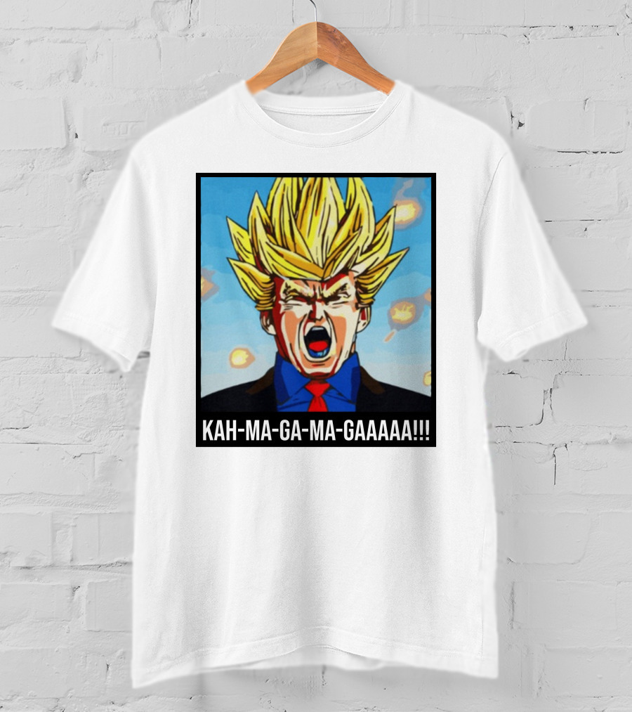 KAH-MA-GA-MA-GAAAAA Super Saiyan Scream T-Shirt