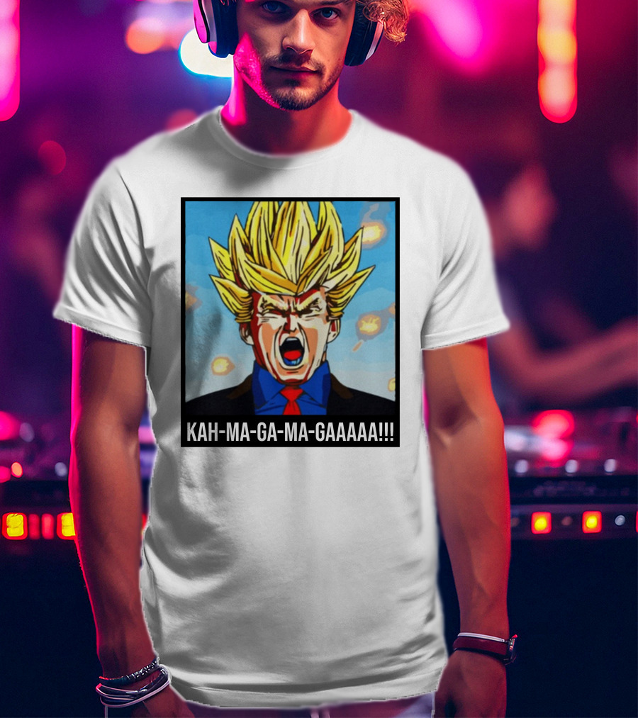 KAH-MA-GA-MA-GAAAAA Super Saiyan Scream T-Shirt