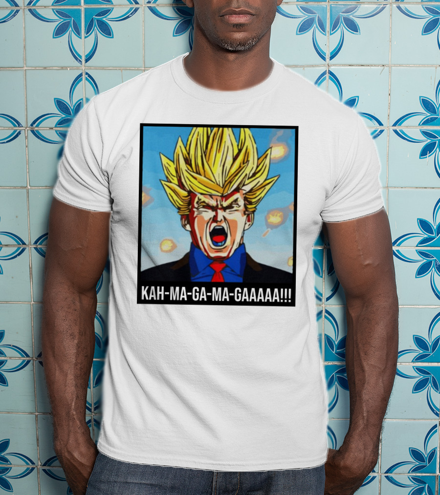KAH-MA-GA-MA-GAAAAA Super Saiyan Scream T-Shirt