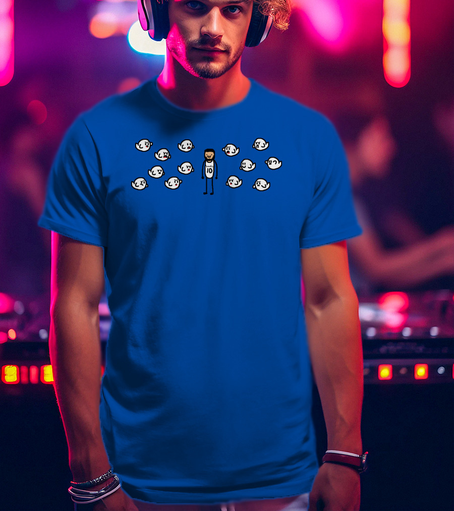 Ben Simmons Every Time He Touches The Ball Surrounded By Ghosts T-Shirt