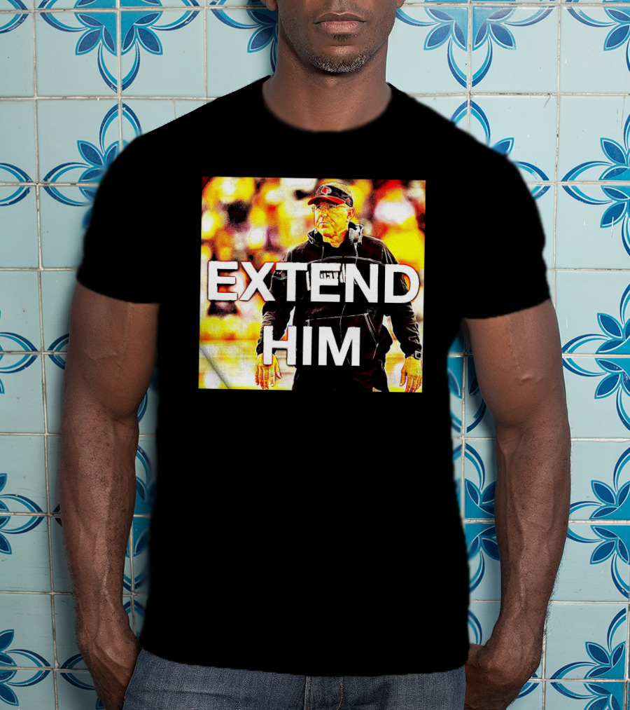 EXTEND HIM Coach With Headset And Red Cap T-Shirt
