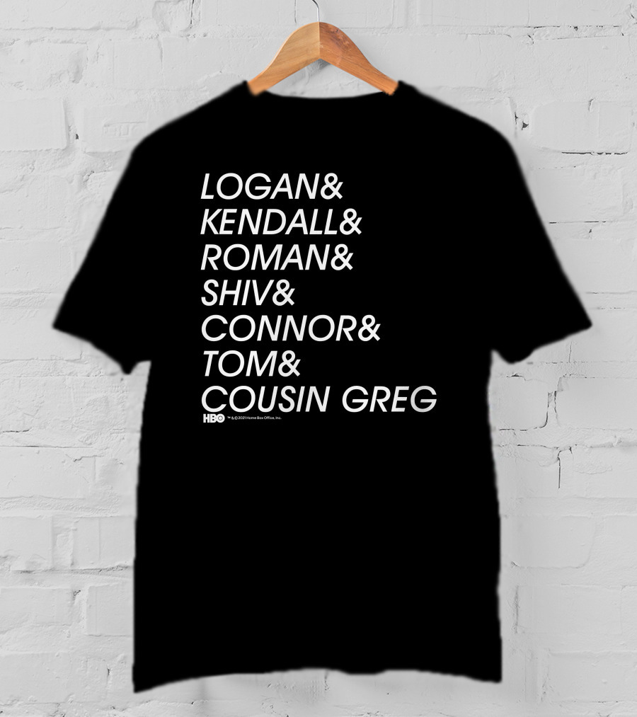 Logan Kendall Roman Shiv Connor Tom Cousin Greg HBO T-Shirt